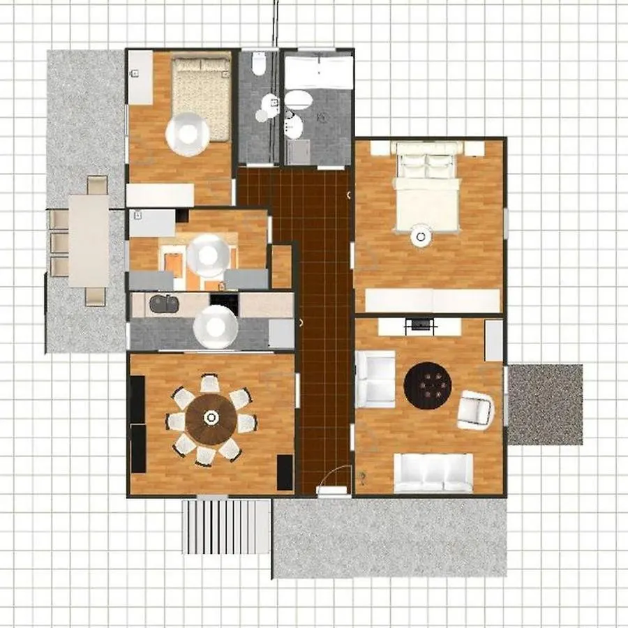 Apartments With A Parking Space Umag - 20421